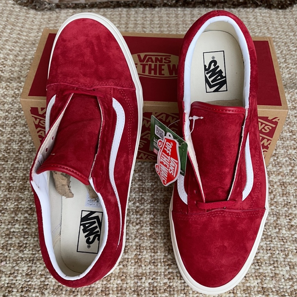 Vans Old Skool Pig Suede Chl Ppr/True White WMNS - Picture 12 of 16